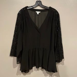 Boutique sheer blouse